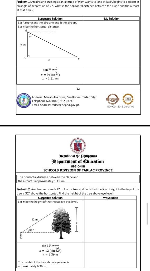 Problem 1 An Airplane Cruising At An Altitude Of Km Wants To Land At