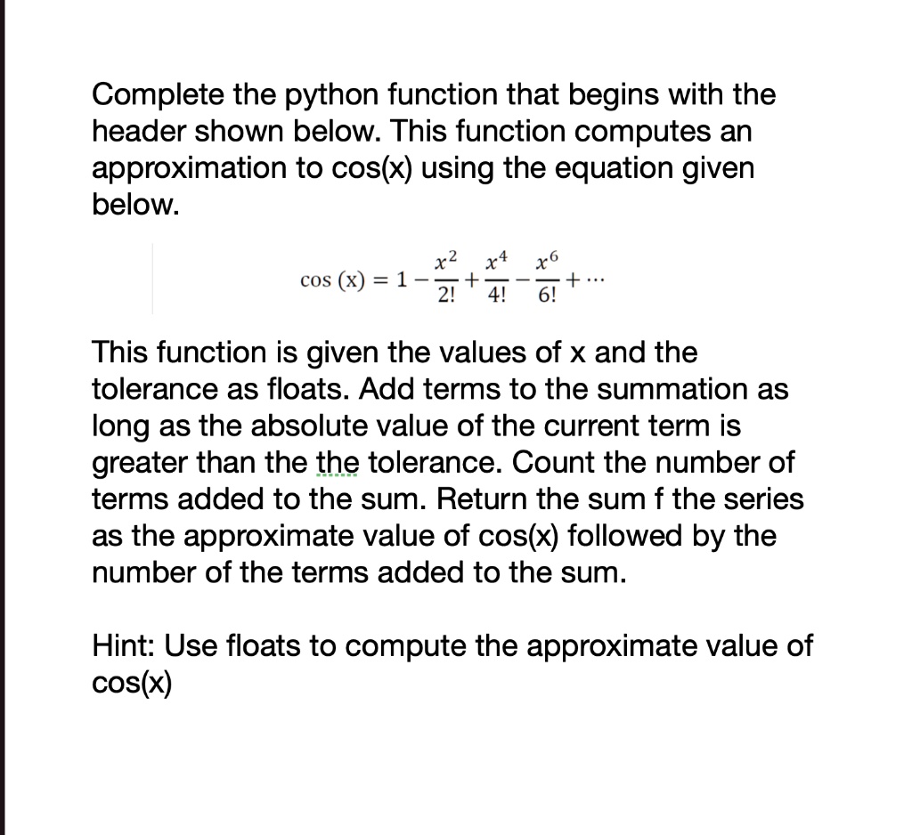 SOLVED: Please use python, make it easy and clear it is for a beginners ...