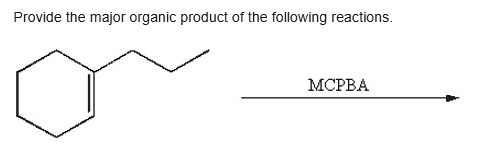 Provide the major organic product of the following reactions.