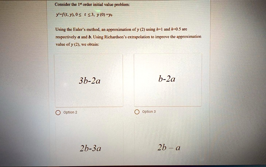 SOLVED: Consider the [" order initial value problem: Y-flt,y),0
