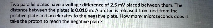 proton voltage difference