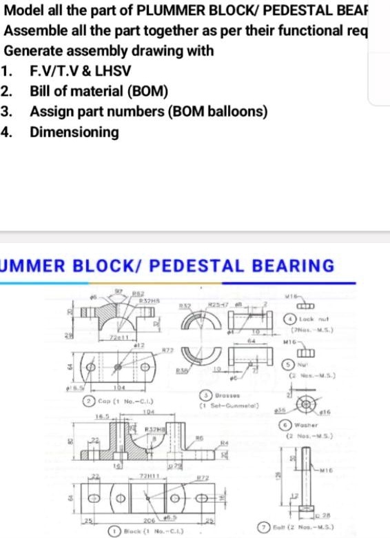 A 2D Design of a Plumber Block • Designs CAD