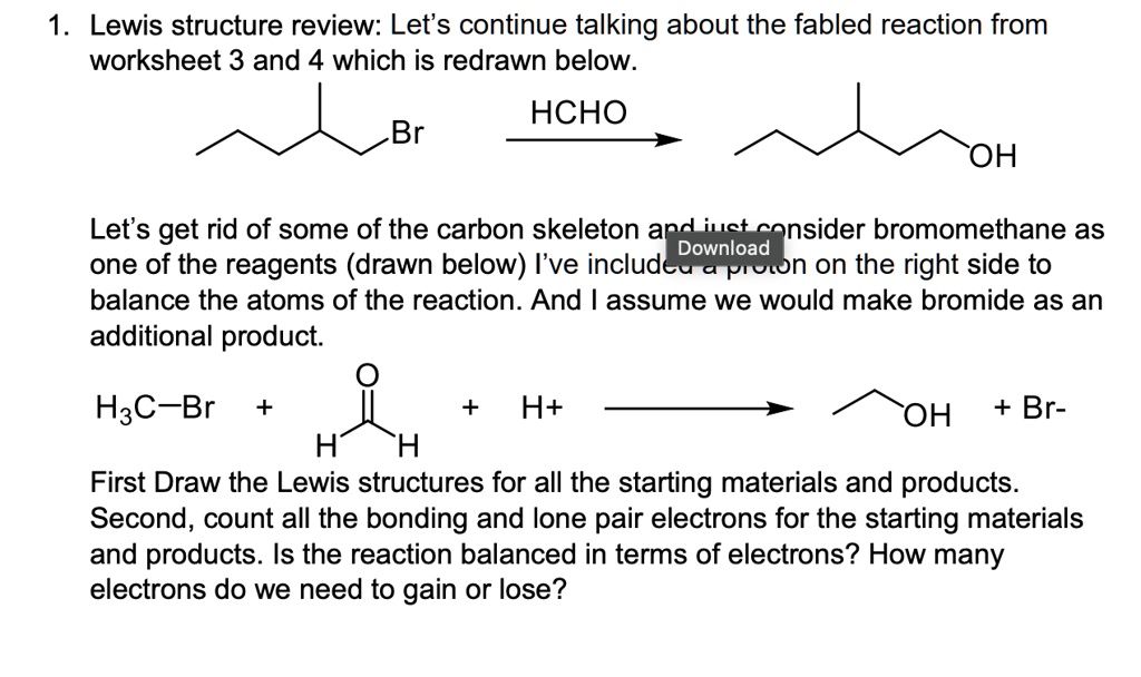 SOLVED: Lewis structure review: Let's continue talking about the fabled ...