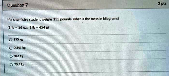 155 pounds outlet in kg