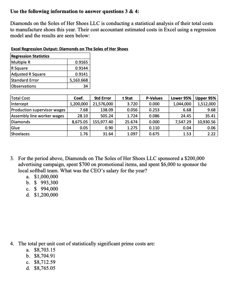 conducting statistical analysis in excel