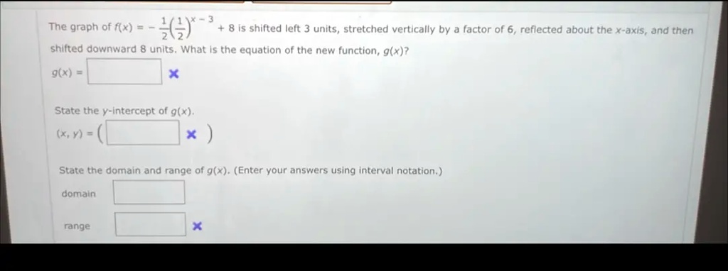 SOLVED: Tne graph of f(x) 32)