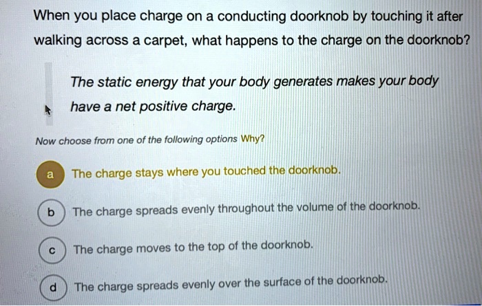 What Happens When You Touch a Metal Doorknob After Rubbing Your Shoes on the Carpet?