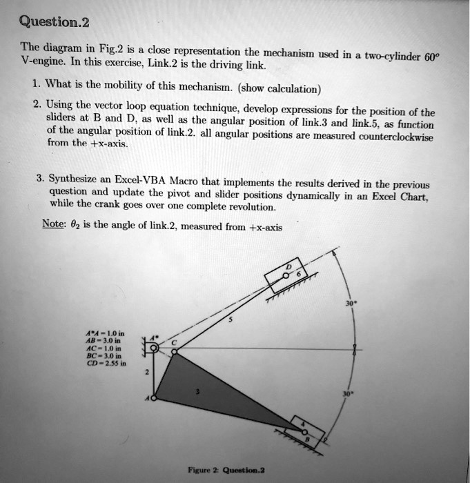 SOLVED: The diagram in Fig. 2 is a close representation of the ...