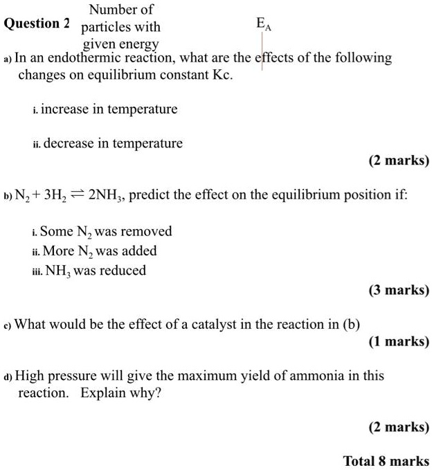 SOLVEDNumber of Question 2 particles with 4) In an endotheraiccnerc