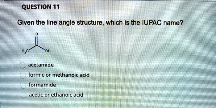 Formamide Line Structure Formamide Structure And Iupac Name