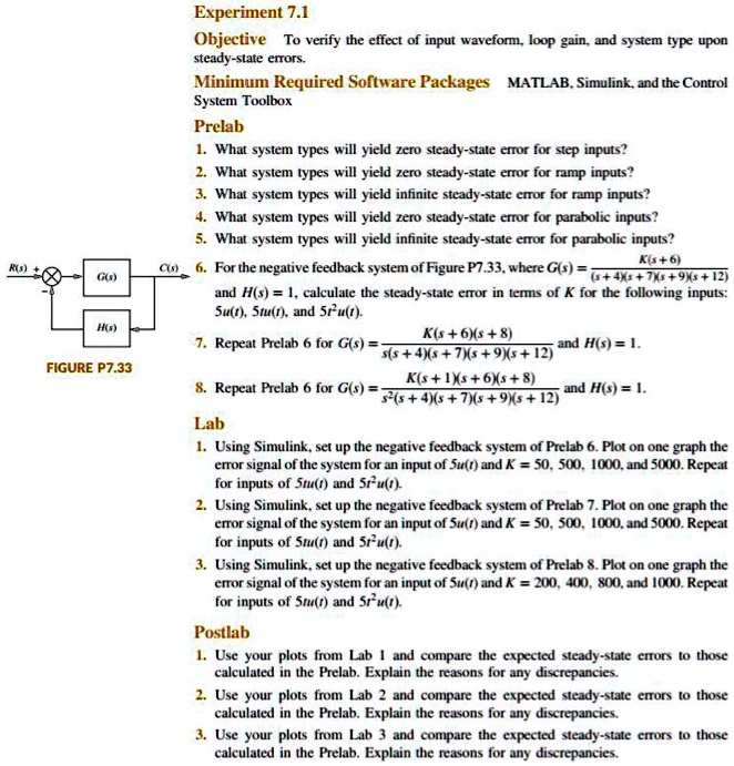 Experiment 7.1 Objective: To Verify The Effect Of Input Waveform, Loop ...