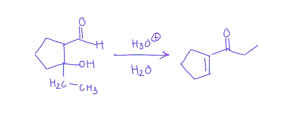 H3O^+ →H2O