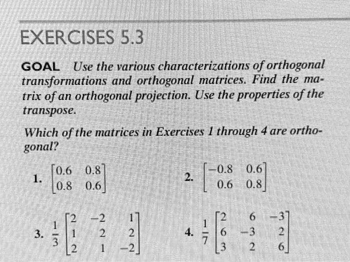 SOLVED EXERCISES 5.3 GOAL Use the various characterizations of