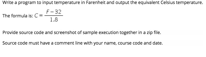 SOLVED: C language and C++ language Write a program to input ...