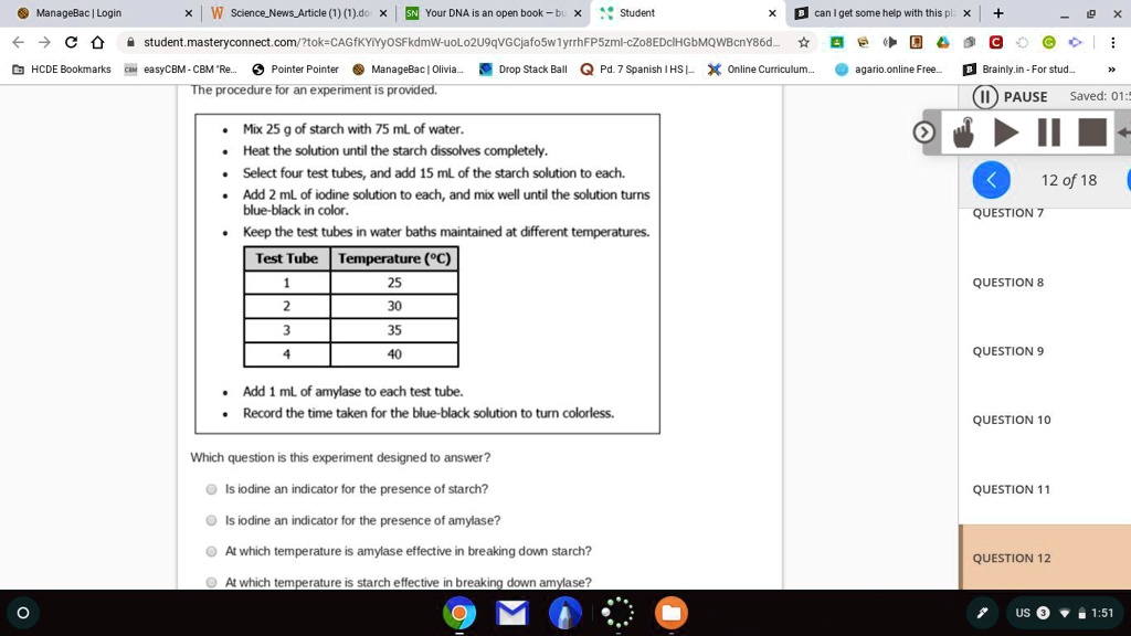 SOLVED: Can I get some help with this, please? ManageBac | Login  ScienceNewsArticle (1) (IDC) SN: Your DNA Open book Student Get some help  with this, please. c 0 student masteryconnect.com?tok=CAGfKYiYyOSFkdmW-uoLozugqVGCjafoSwlyrrhFPSzmi  ...
