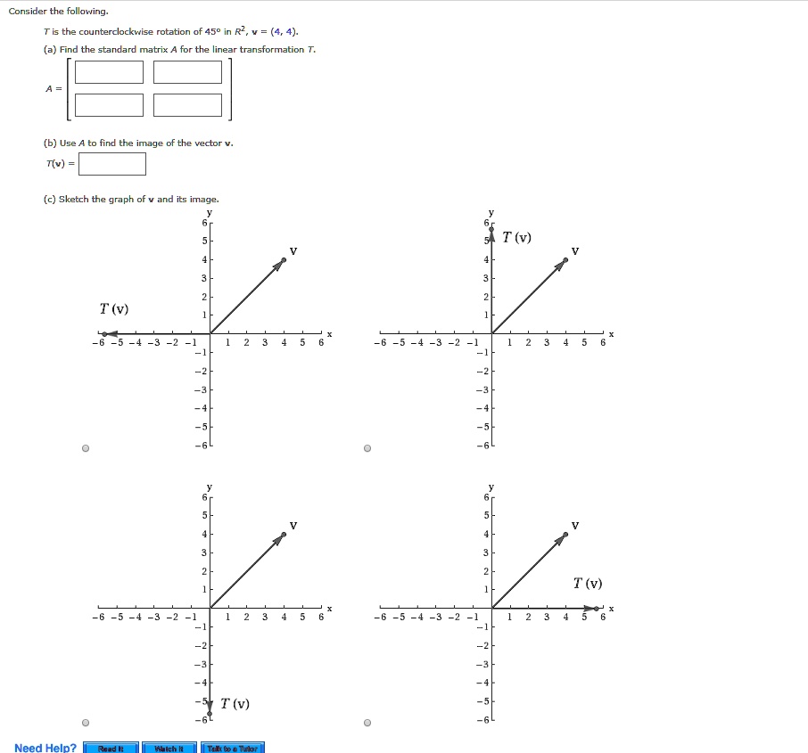 Solved Consider the following. T is the counterclockwise