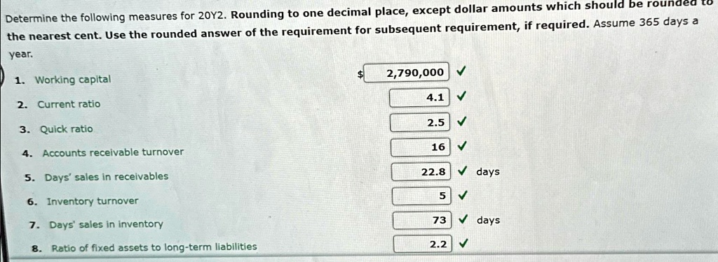 Which Of The Following Financial Measures Are Used To Determine