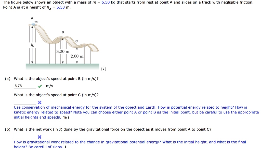 Solved The figure below shows an object with mass m - 5.7 kg