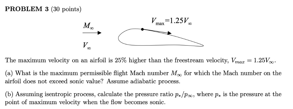 SOLVED: PROBLEM 3 (30 points) =1.25V M. The maximum velocity on an ...