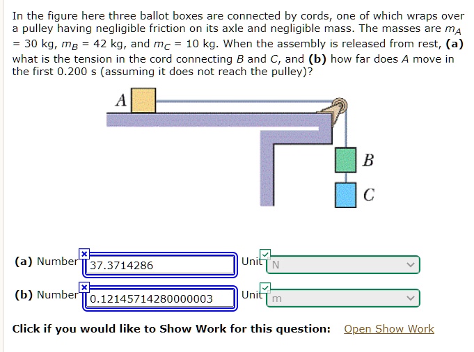 SOLVED:In The Figure Here Three Ballot Boxes Are Connected By Cords One ...