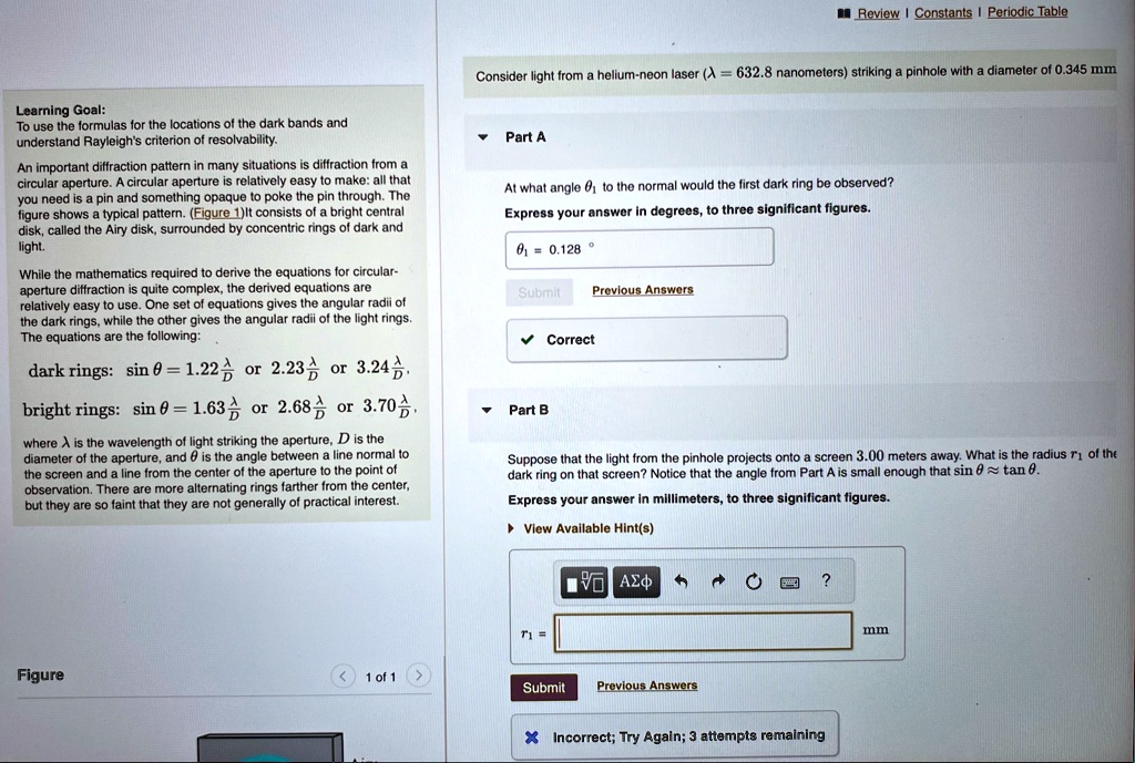 learning goal to use the formulas for the locations of the dark bands ...