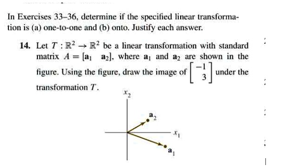 In Exereises 33 36 Delermine If The Specilied Linear Transforma Tion Is ...