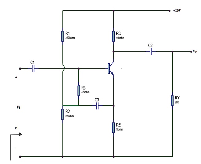 SOLVED: a) Find I CQ and V CEQ values at working point b)Draw the small ...