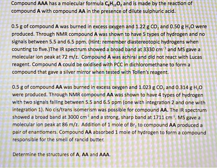 show all calculations and explain each the first reagent is c4h8o the ...