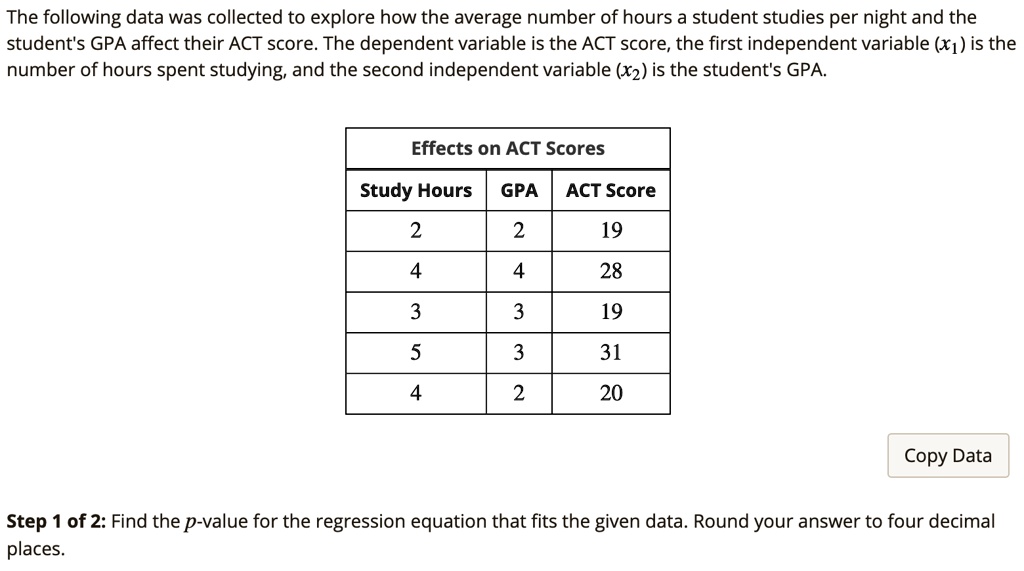 solved-the-following-data-was-collected-to-explore-how-the-average