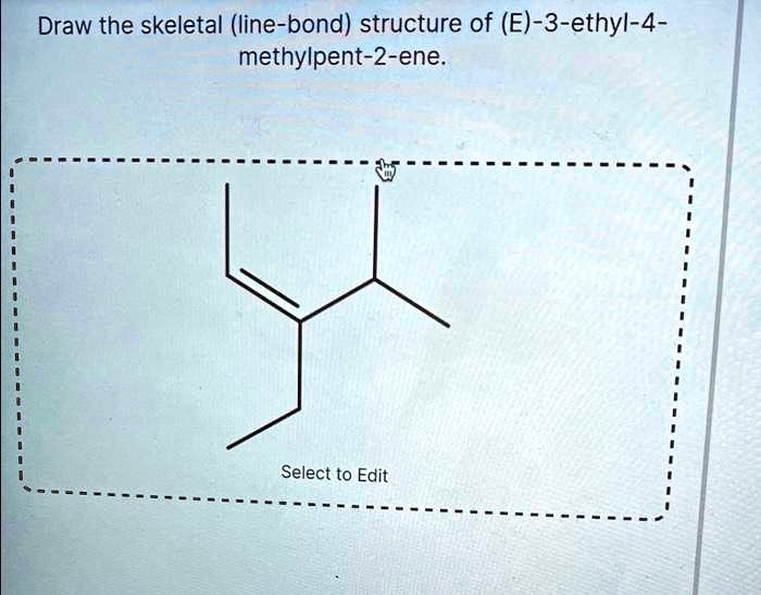 2 methylbut 2 ene skeletal structure