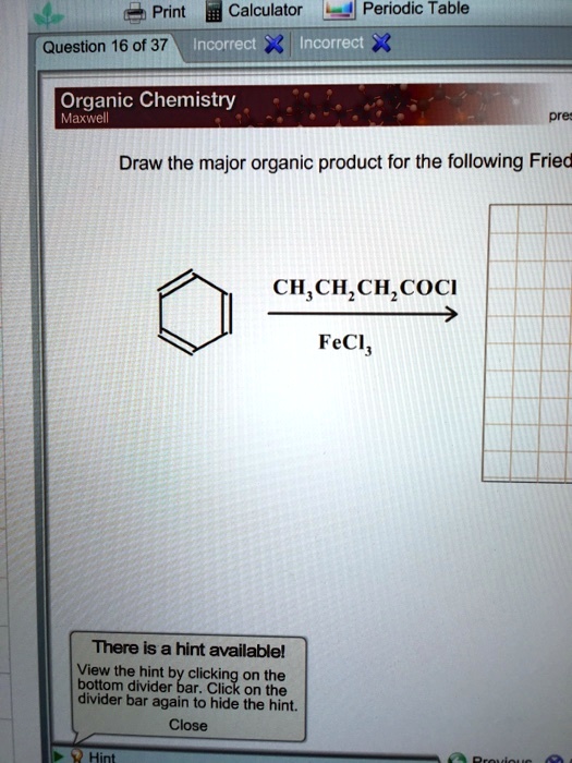chem draw get the periodic table in the top bar