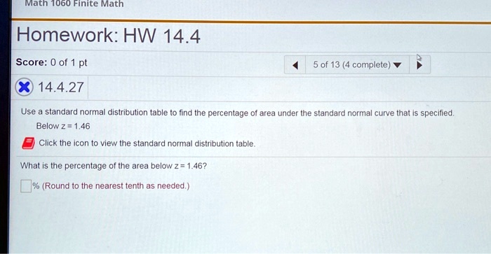 finite math homework answers