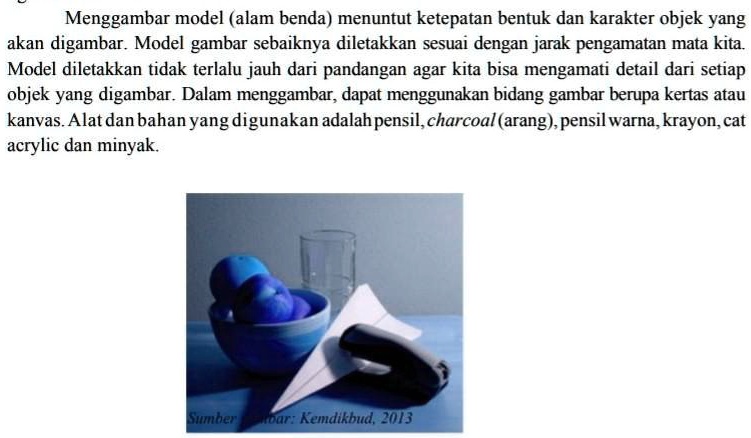 SOLVED: jelaskan unsur unsur apa yg di gunakan dalam gambar Menggambar