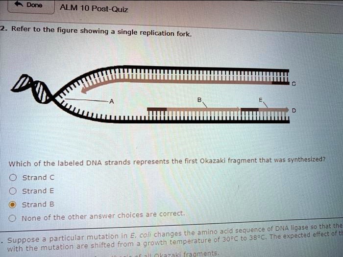 SOLVED ALM10 PostQuiz Refer to the figure showing a single