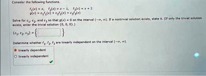 Consider the following functions fx x fx x 1 fx x 2 solve...