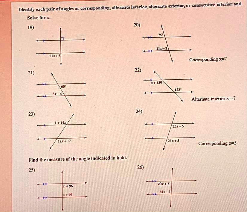 IXL  Identify alternate interior and alternate exterior angles