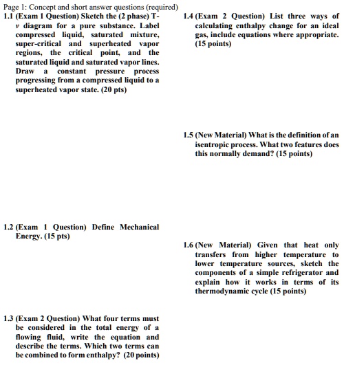 SOLVED Page 1 Concept and short answer questions (required) 1.1 (Exam