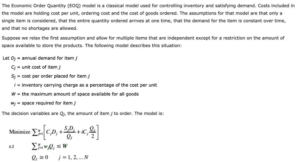 solved-the-economic-order-quantity-eoq-model-is-a-classical-model