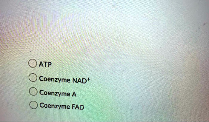 Fad Is A Coenzyme Which Usually Participates In