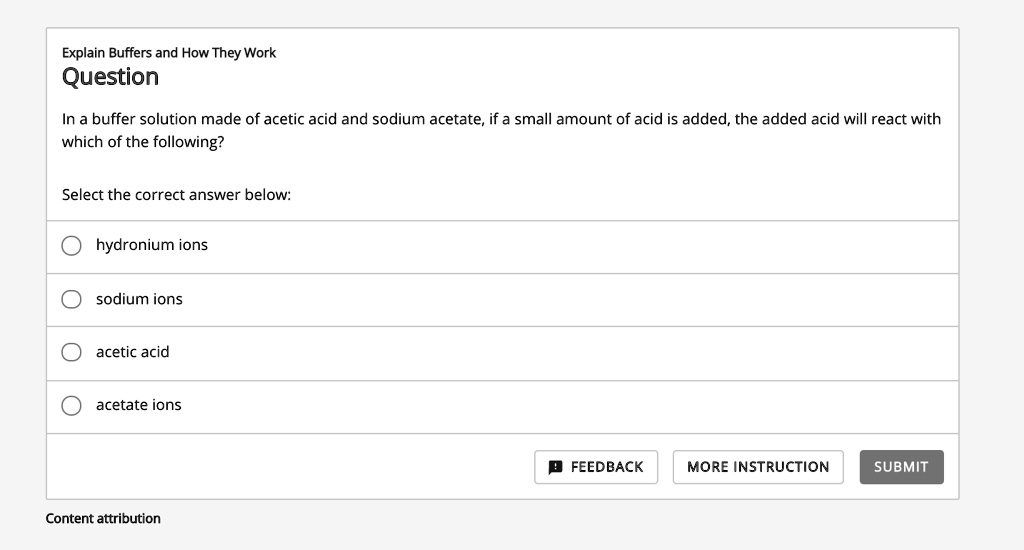 SOLVED Explain Buffers and How They Work Question buffer solution made