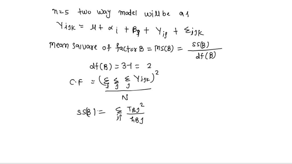 solved-in-each-of-the-5-levels-of-treatment-in-an-anova-experiment