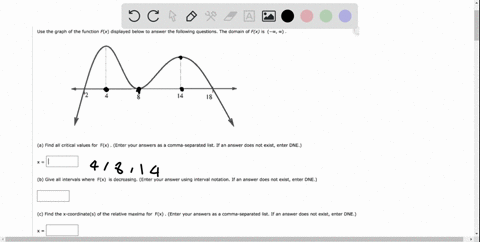 use-the-graph-of-the-function-fx-displayed-below-to-answer-the-following-questions-the-domain-of-fx-is-o-14-18-a-find-all-critica-values-for-fx-enter-your-answers-as-comma-separated-list-if-98747