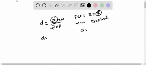 iridium-ir-has-a-face-centered-cubic-unit-cell-with-an-edge-length-of-3833-mathrmpm-calculate-the-de-62027