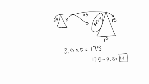 16-12-cm-3-cm-19-cm-35-cm-x-triangle-pqr-is-an-enlargement-centre-o-of-triangle-abc-oap-and-ocr-are-straight-lines-oa-3-cm-ap-2-cm-oc-35-cm-and-pr-19-cm-a-work-out-the-length-of-cr_-3-2-b-wo-67245