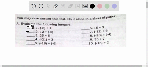 pa-help-po-mga-atekuya-wabyuuu-po-you-sheet-of-paper-may-now-answer-this-test-do-it-alone-in-evaluate-the-following-integers-8-1-6-15-3-2-12-2-7-12-6-325-8-20-4-4-21-935-5-18-9-10-16-2-92508
