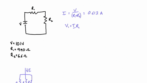 1-the-figure-shows-a-battery-connected-to-two-resistors-in-series-if-v-101-v-r1-990-and-r2-660-what-is-the-potential-difference-across-r1-1-253-v-2-168-v-3-606-v-4-404-v-2-what-is-the-value-of-r3-in-t
