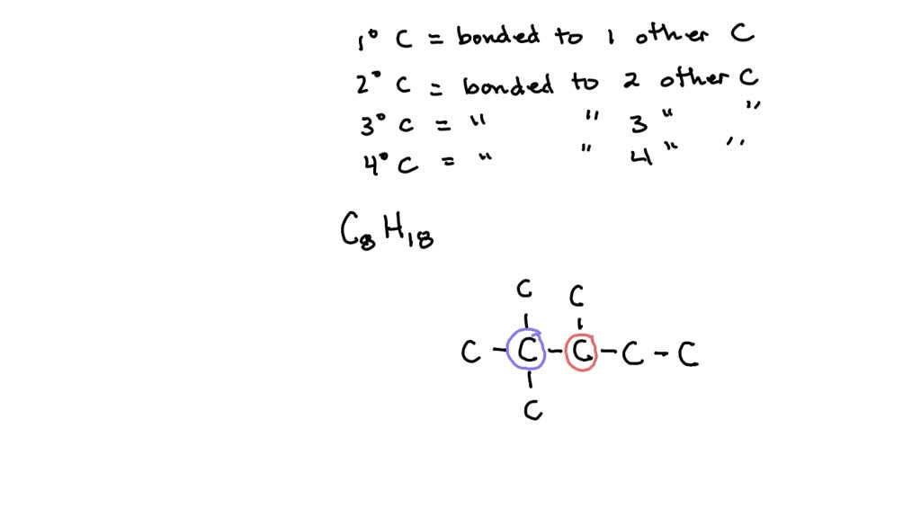 SOLVED: Compound A102 with the molecular formula C8H18 contains one ...