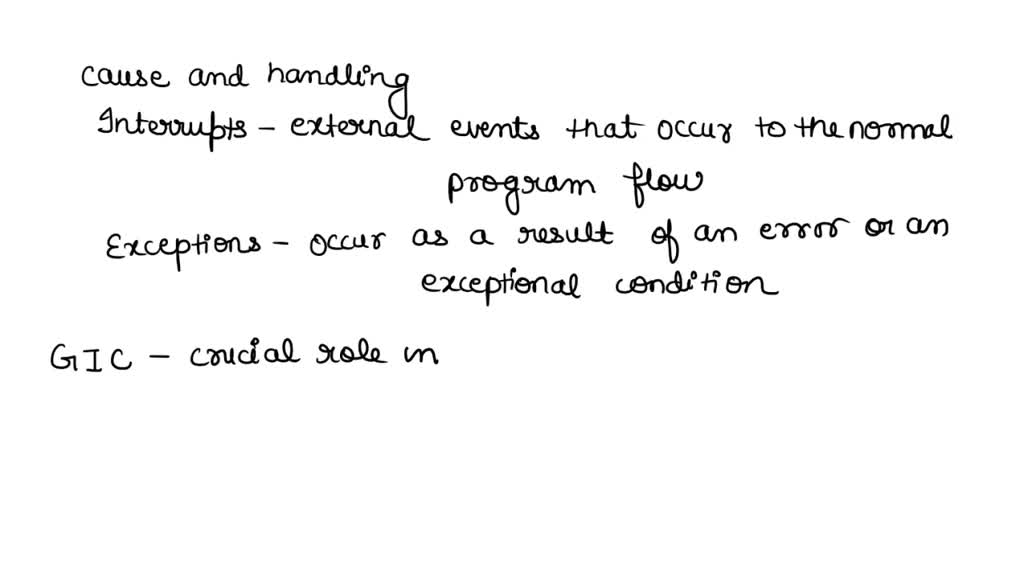 Solved question 10 p the block diagram of the nested vectored