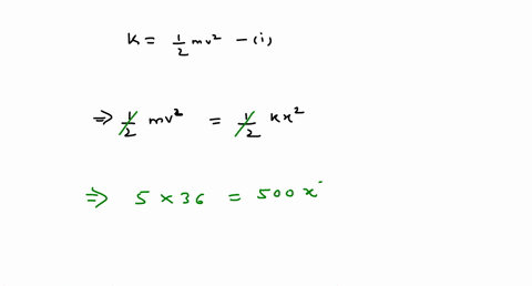 a-500-kg-block-is-moving-at-vi-60-ms-along-a-frictionless-horizontal-surface-toward-a-spring-with-force-constant-k-500-njm-that-is-attached-to-a-wall-figure-the-spring-has-negligible-mass-a-32442