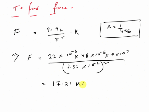 two-tiny-conaucting-spneres-are-identica-ana-carry-cnarges-hc-and-iney-are-separatea-dy-distance-of-what-is-the-magnitude-of-the-force-that-each-sphere-experiences_-and-is-the-force-attracti-96154